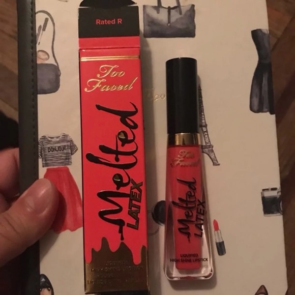 Too Faced Melted Lipstick In Rated R - Picture 2 of 2